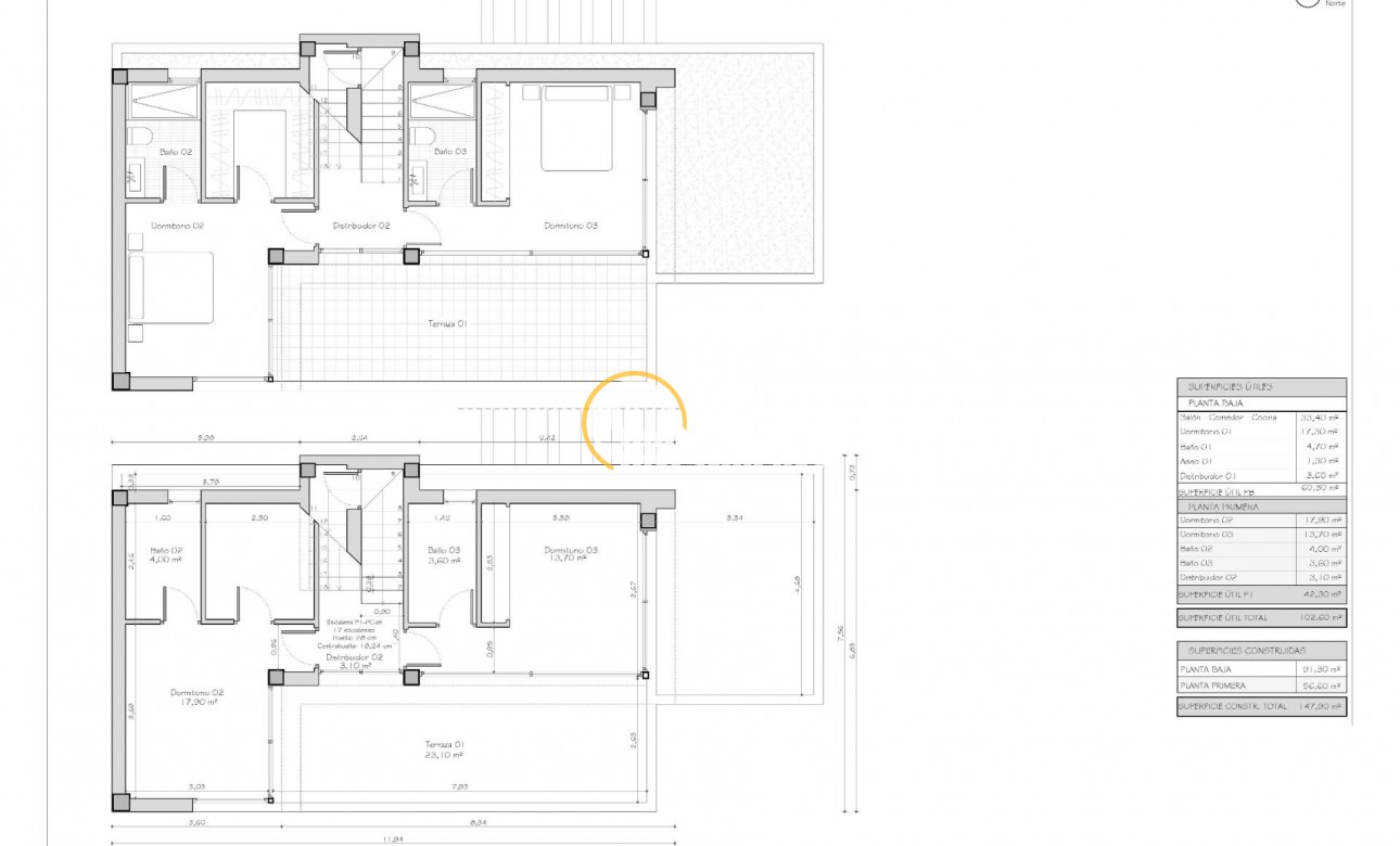 Obra nueva - Chalet independiente - Villamartin - Pau 26