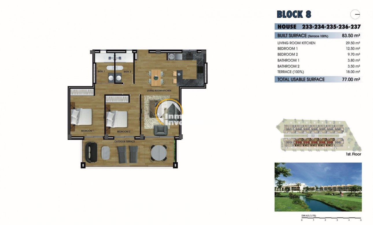 Obra nueva - Apartamento - Los Alcázares - La Serena Golf