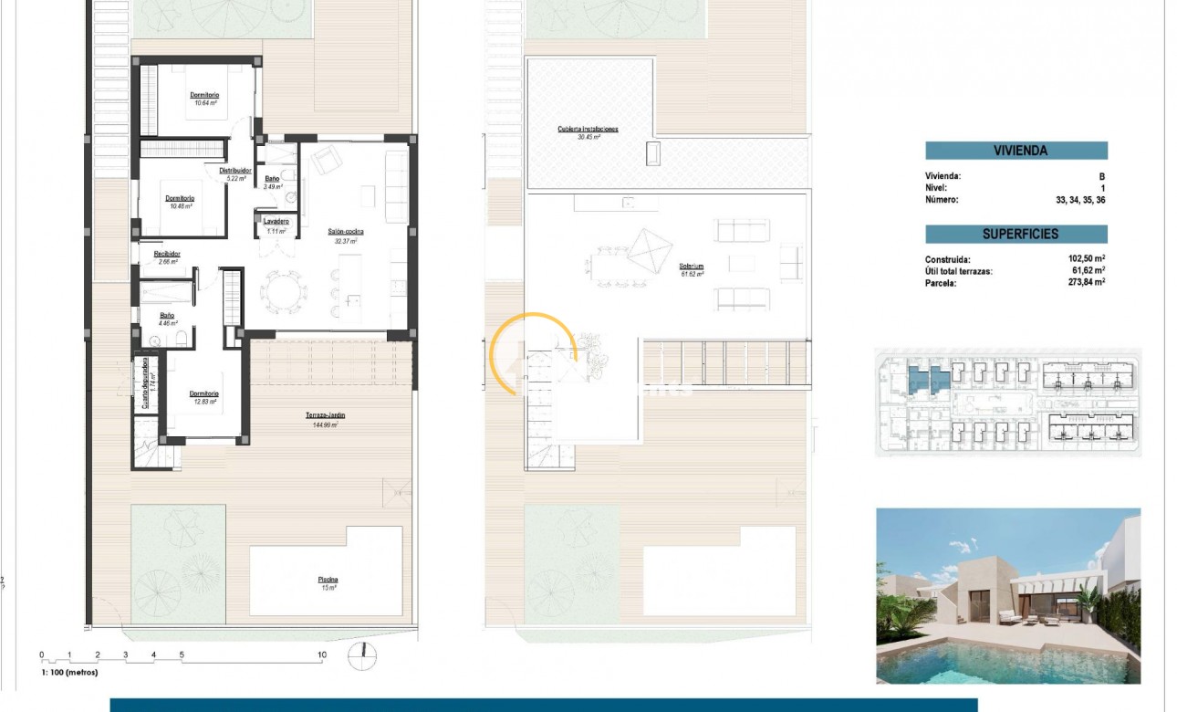 Neubau Immobilien - Villa - Los Alcazares - La Serena Golf