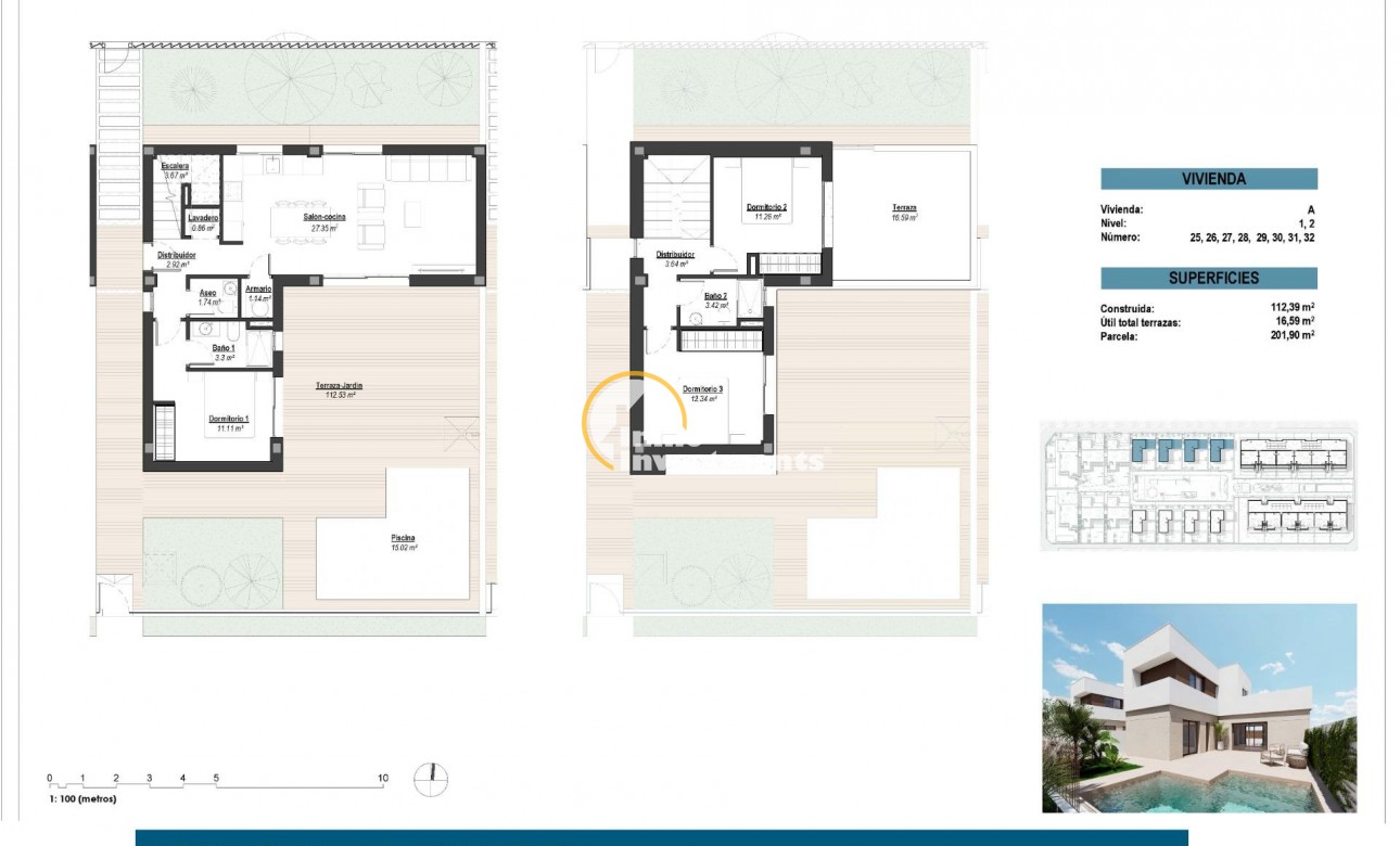 Obra nueva - Chalet independiente - Los Alcazares - La Serena Golf