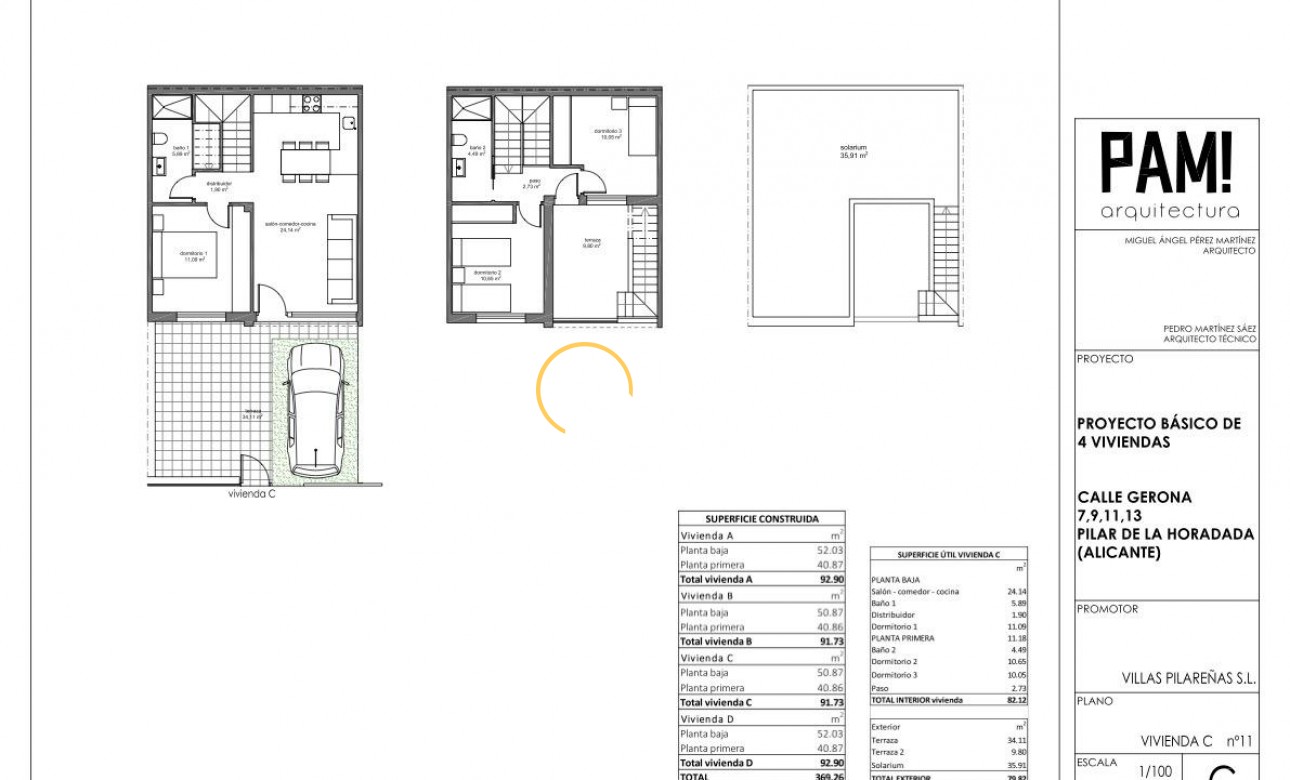 Neubau Immobilien - Villa - Pilar de la Horadada - Zona Pueblo