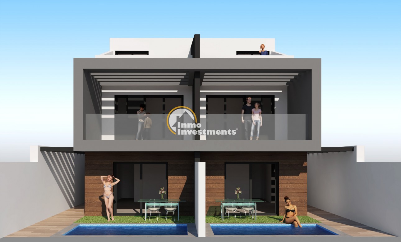 Neubau Immobilien - Doppelhaushälfte - San Javier