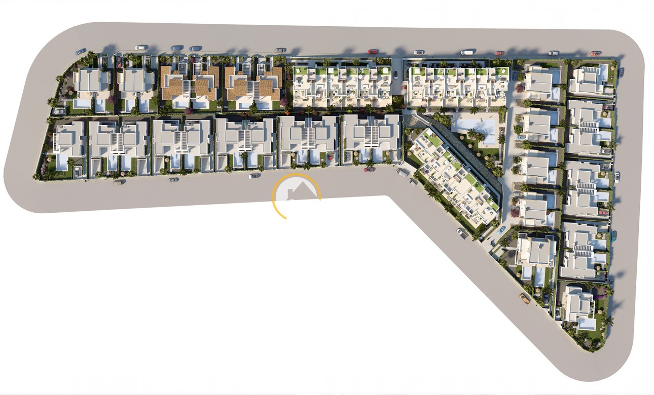 Nieuwbouw - Half vrijstaande villa - Algorfa - La Finca