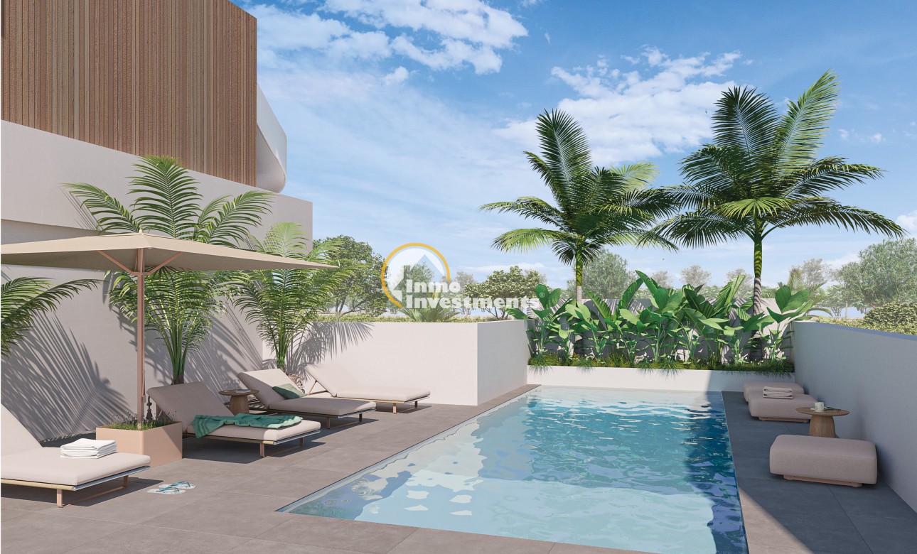 Obra nueva - Chalet adosado - Pilar de la Horadada