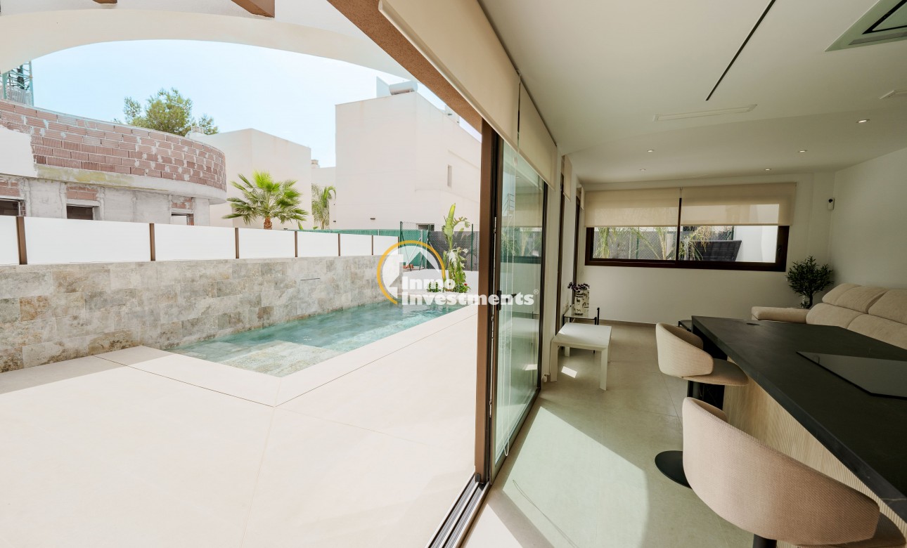 Obra nueva - Chalet adosado - Heredades