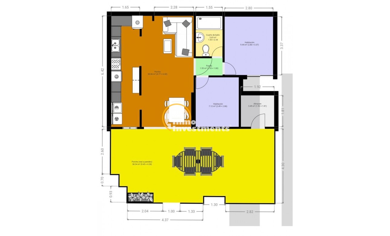 Till salu - Lägenhet - Cabo Roig - Beachside