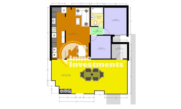 Till salu - Lägenhet - Cabo Roig - Beachside