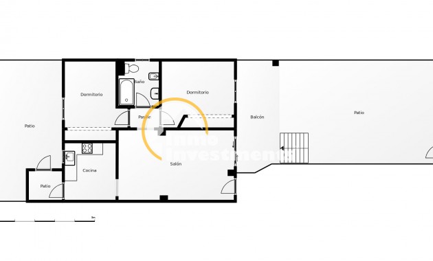 Till salu - Bungalow - Lomas de Cabo Roig - Playa Golf