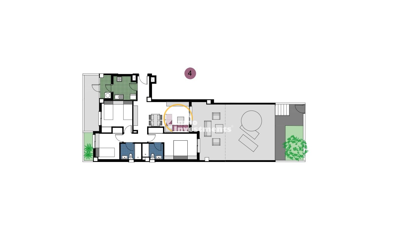 Nyproduktion - Lägenhet - Mil Palmeras