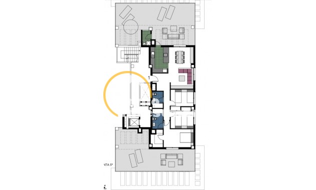 Nyproduktion - Lägenhet - Mil Palmeras