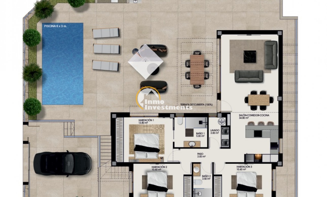 Obra nueva - Chalet independiente - Rojales