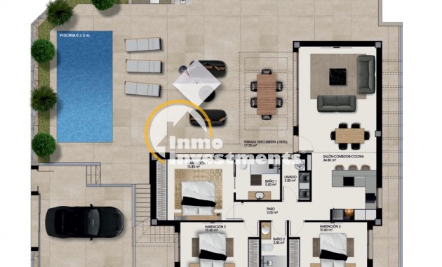 Obra nueva - Chalet independiente - Rojales