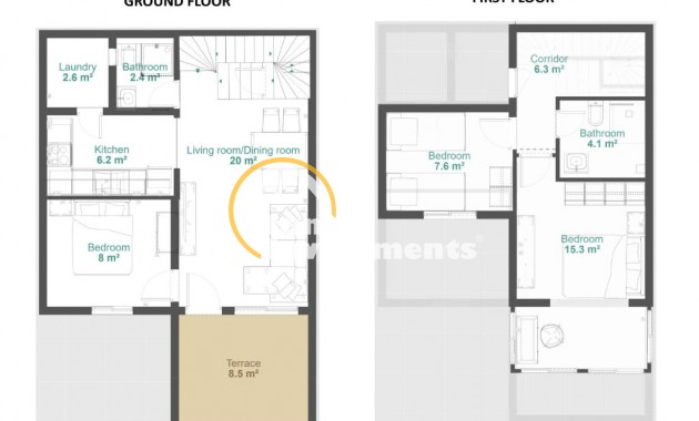 Reventa - Chalet adosado - Costa Blanca - Orihuela Costa