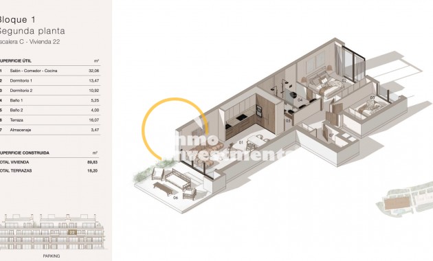 Nieuwbouw - Appartement - Orihuela Costa - Campoamor