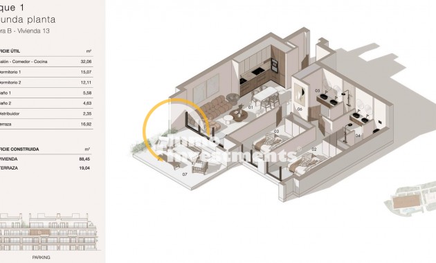 Nieuwbouw - Appartement - Orihuela Costa - Campoamor