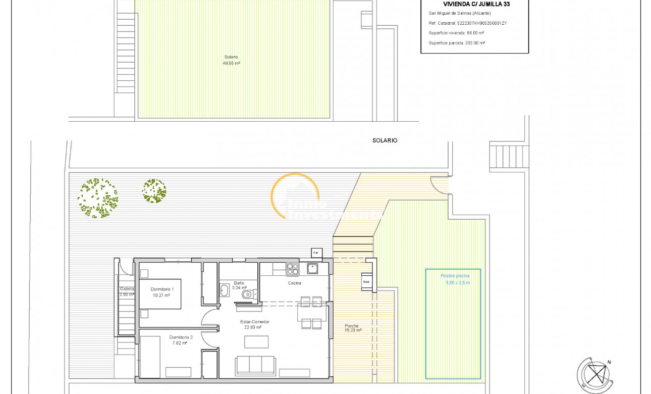 Reventa - Bungalow - Villamartin - Blue Lagoon