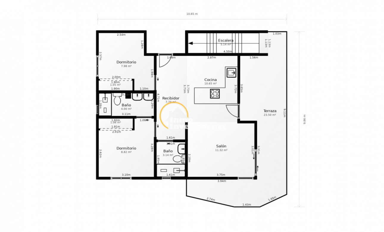 Gebrauchtimmobilien - Penthouse - San Miguel de Salinas - San Miguel