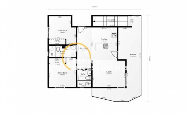 Gebrauchtimmobilien - Penthouse - San Miguel de Salinas - San Miguel