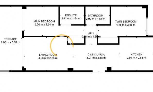Langzeitvermietung - Apartment - Orihuela Costa - La fuente