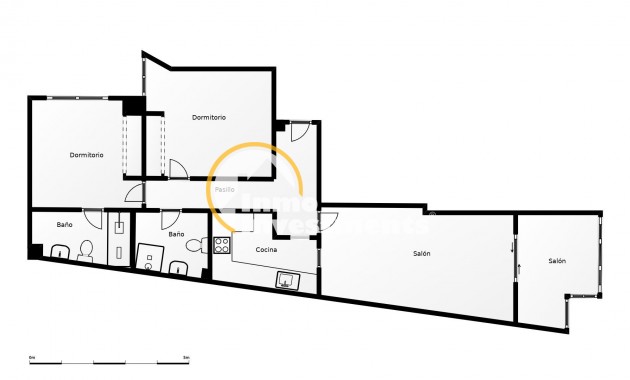 Resale - Apartment - Torrevieja - Centro