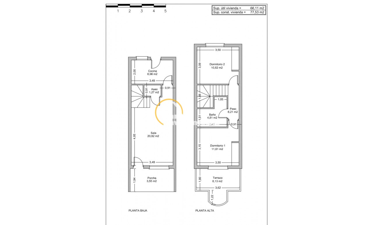 Gebrauchtimmobilien - Reihenhaus - Rojales - Ciudad Quesada
