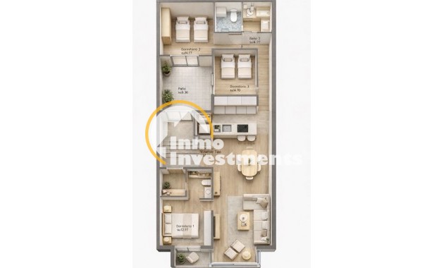 Neubau Immobilien - Apartment - Guardamar del Segura