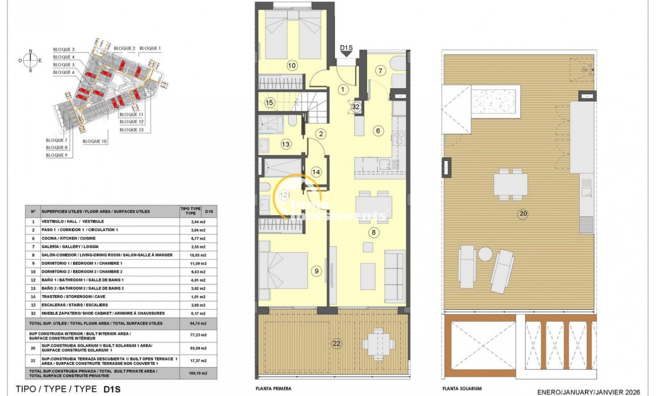 Nouvelle Construction - Penthouse - Los Balcones