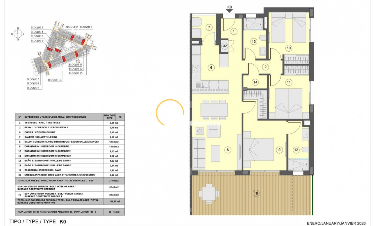 Nyproduktion - Lägenhet - Los Balcones