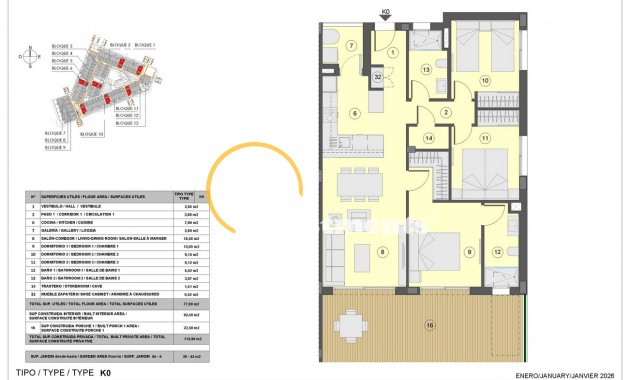 Nyproduktion - Lägenhet - Los Balcones