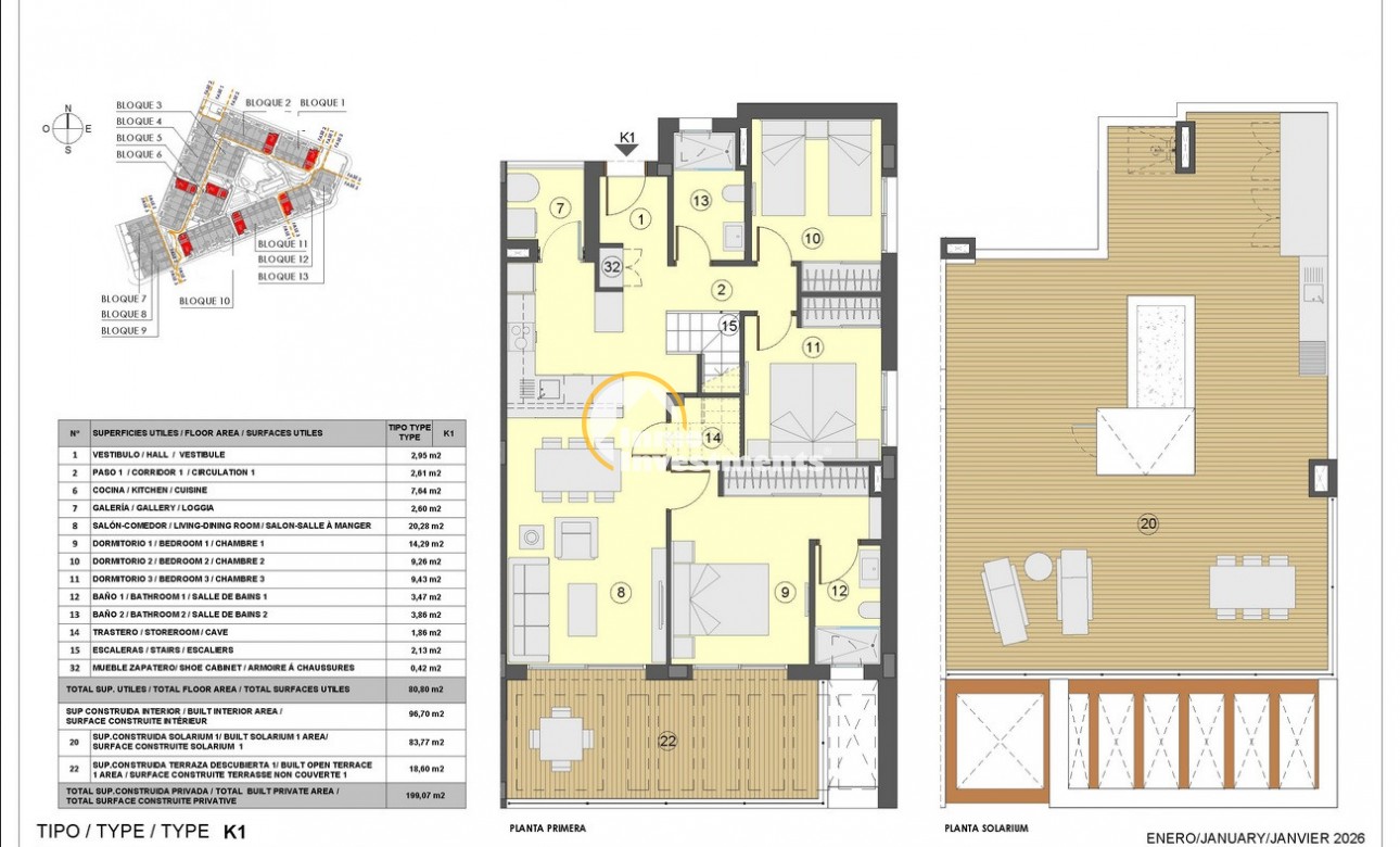 Obra nueva - Ático - Los Balcones