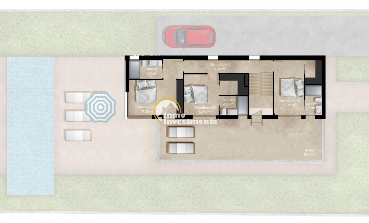 Neubau Immobilien - Villa - Orihuela Costa - La Zenia
