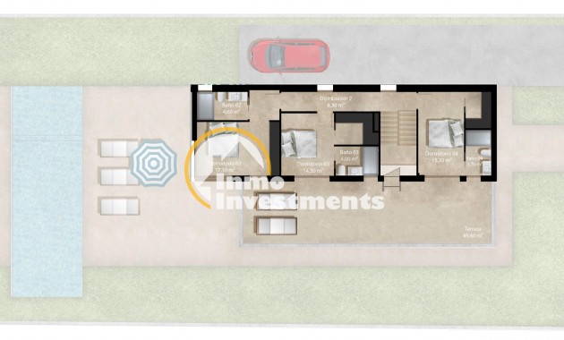 Neubau Immobilien - Villa - Orihuela Costa - La Zenia