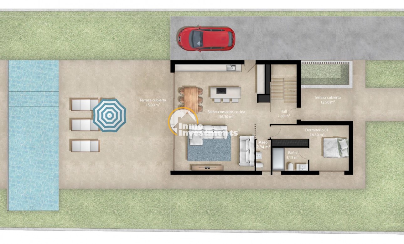 Neubau Immobilien - Villa - Orihuela Costa - La Zenia