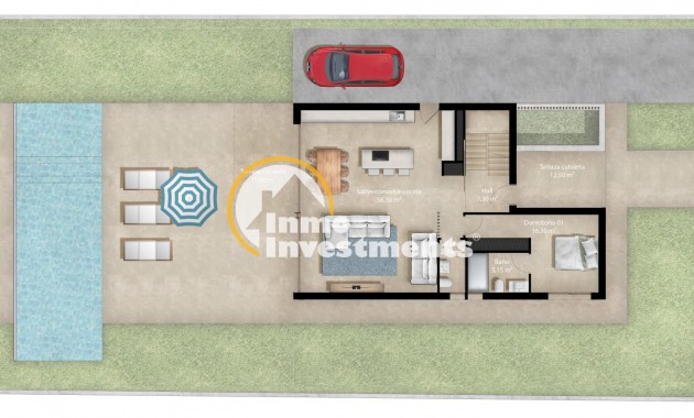 Neubau Immobilien - Villa - Orihuela Costa - La Zenia