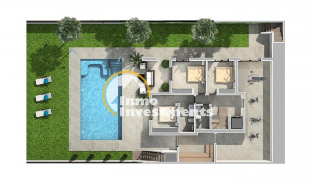 Obra nueva - Chalet independiente - Ciudad Quesada - Campo golf