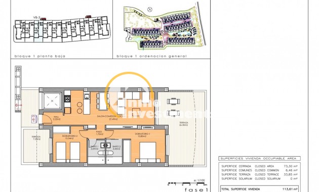Nouvelle Construction - Bungalow - Orihuela Costa - Playa Flamenca