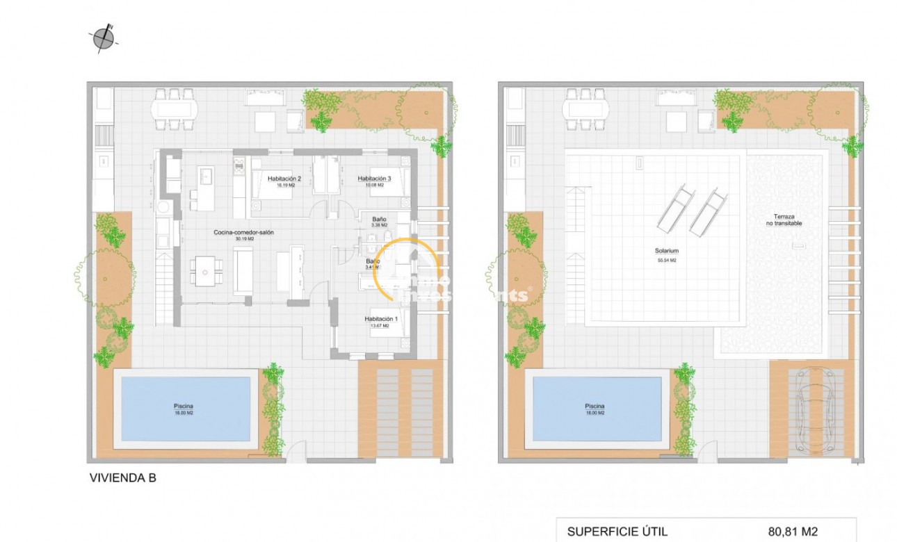 Nieuwbouw - Villa - Pilar de la Horadada - Pinar de Campoverde