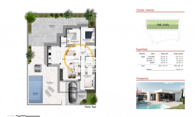 Obra nueva - Chalet independiente - Murcia - Altaona golf and country village