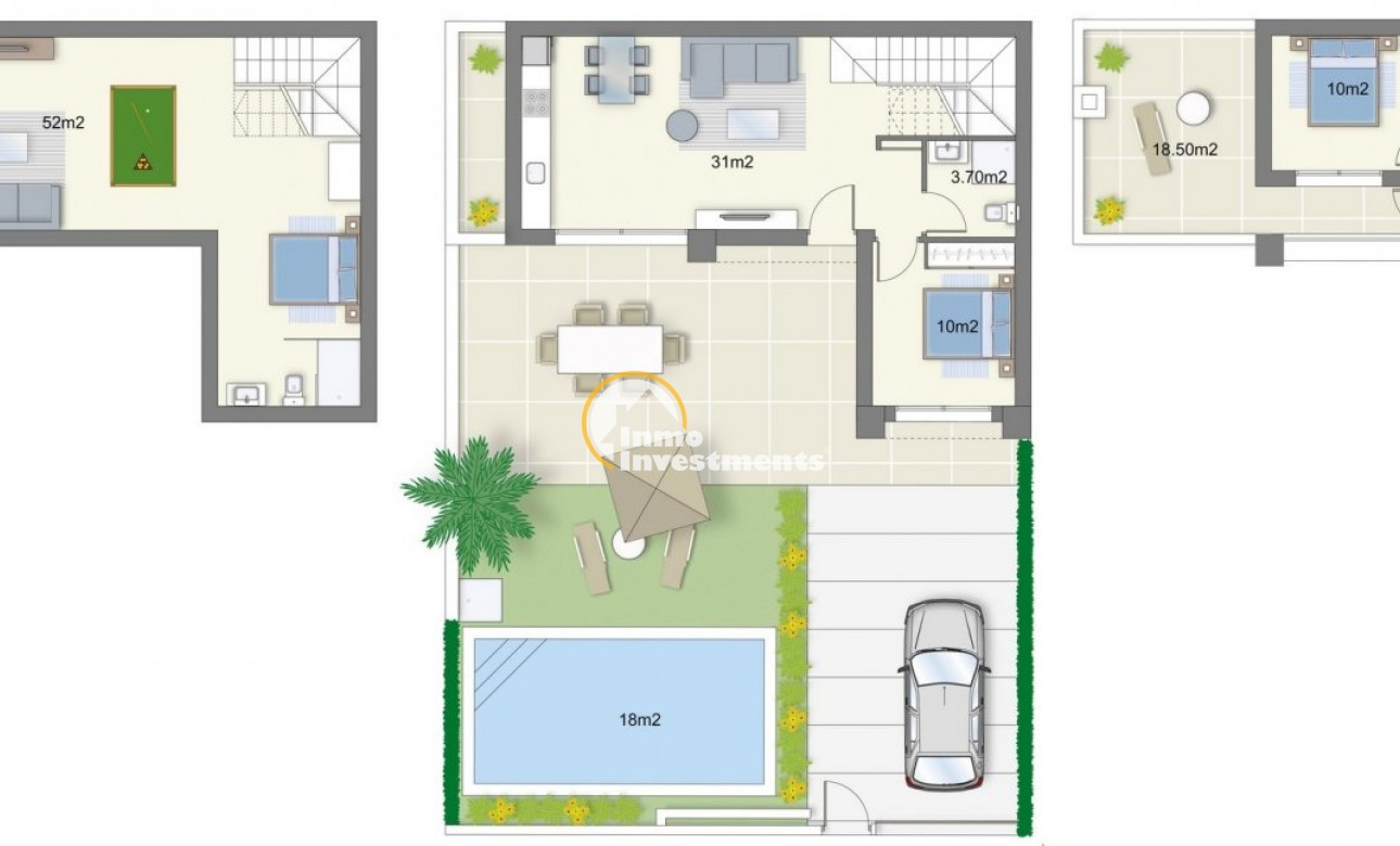 Nouvelle Construction - Villa mitoyenne - Ciudad Quesada - Doña Pepa