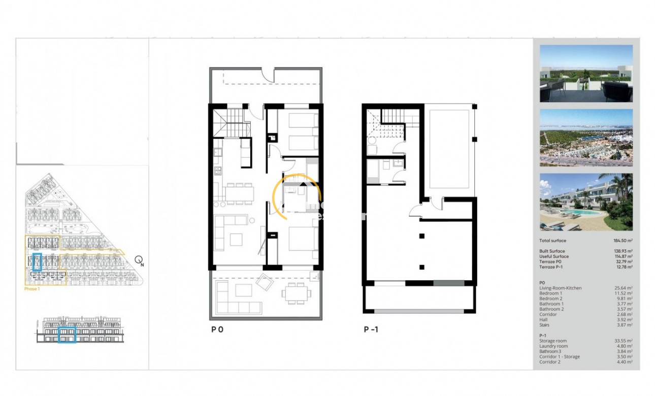 Nouvelle Construction - Bungalow - Torrevieja - Lago jardin