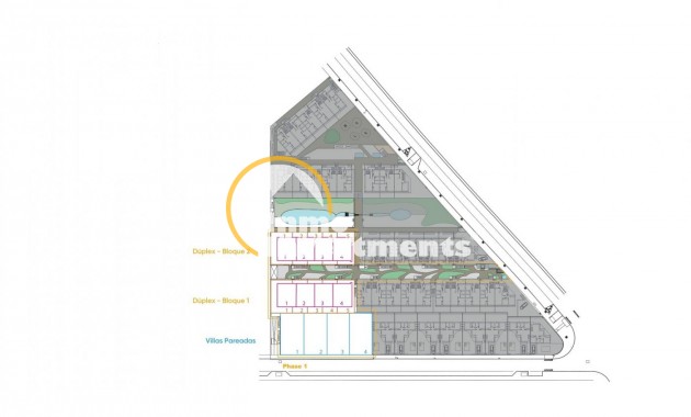 Nouvelle Construction - Bungalow - Torrevieja - Lago jardin