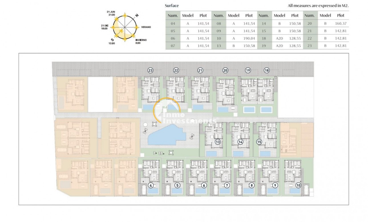 Obra nueva - Chalet pareado - Orihuela Costa - PAU 8