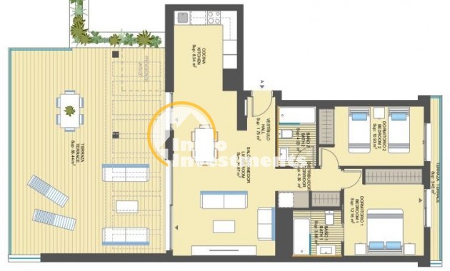 Resale - Apartment - Orihuela Costa - Altos de Campoamor