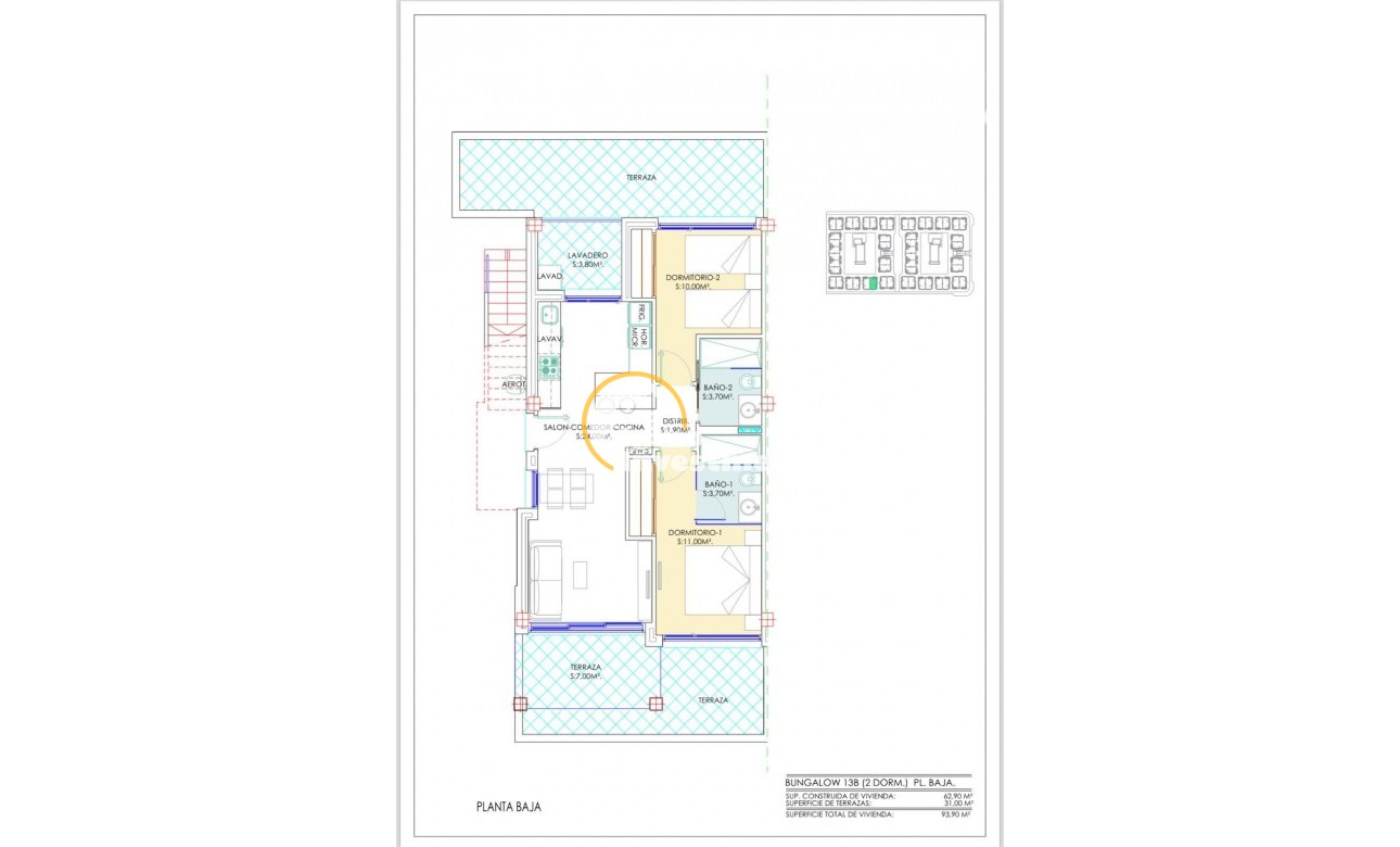 Nieuwbouw - Bungalow - Torrevieja - Los Balcones