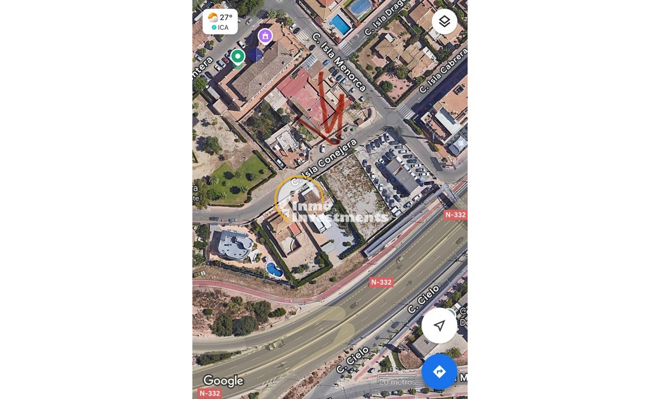 Reventa - Parcela - Orihuela Costa - Campoamor