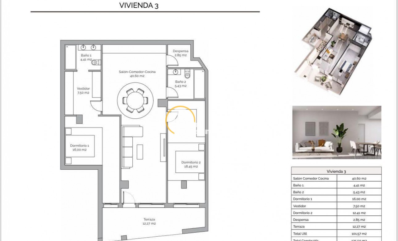 Obra nueva - Apartamento - Torrevieja - Paseo maritimo