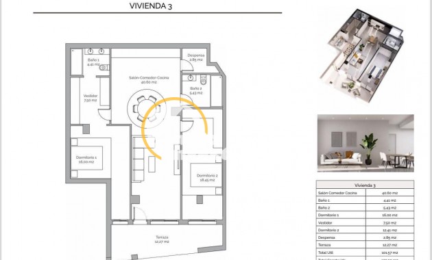 Obra nueva - Apartamento - Torrevieja - Paseo maritimo