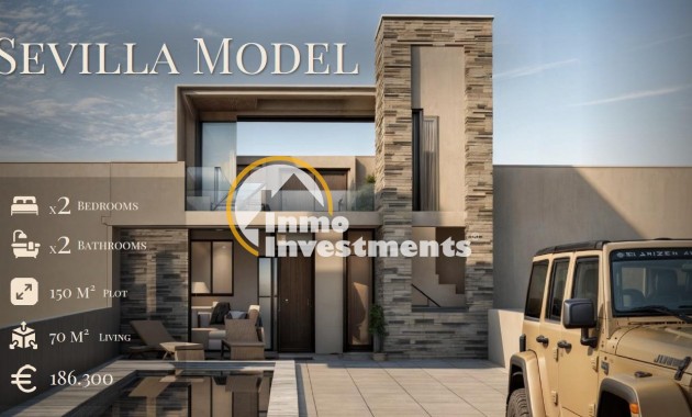 Obra nueva - Chalet independiente - Fuente alamo de Murcia - La Pinilla - Las Palas