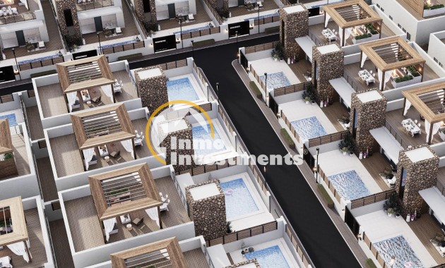 Obra nueva - Chalet independiente - Fuente alamo de Murcia - La Pinilla - Las Palas