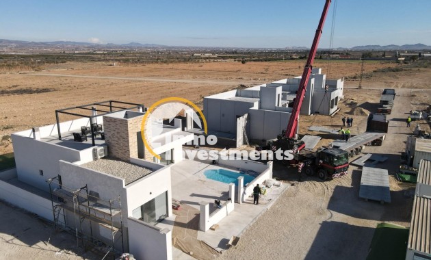 Obra nueva - Chalet independiente - Fuente alamo de Murcia - La Pinilla - Las Palas